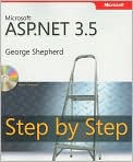 Book Cover Image. Title: Microsoft ASP.NET 3.5, Author: by George  Shepherd