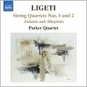 CD Cover Image. Title: Ligeti: String Quartets Nos. 1 & 2, Artist: Parker Quartet