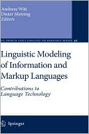 Linguistic Modeling Of Information And Markup Languages, Vol. 40 by Andreas Witt: Book Cover