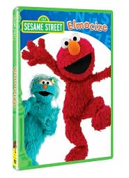Sesame Street: Elmocize with Cyndi Lauper: DVD Cover