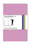 Product Image. Title: Moleskine Volant Extra Large Plain Notebook, Pink/Magenta Set of 2