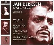 Jan Derksen Sings Verdi Vol 2