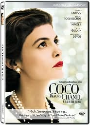 Coco Before Chanel with Audrey Tautou: DVD Cover