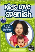 Kids Love Spanish, Vol. 2: Alphabet & Numbers