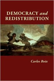 Democracy and Redistribution by Carles Boix: Book Cover
