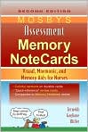 Book Cover Image. Title: Mosby's Assessment Memory NoteCards: Visual, Mnemonic, and Memory Aids for Nurses, Author: by JoAnn  Zerwekh