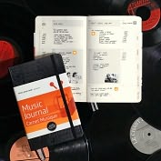 Product Image. Title: Moleskine Passions Music Journal