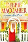 Book Cover Image. Title: Hannah's List (Blossom Street Series #7), Author: by Debbie  Macomber