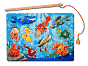 Product Image. Title: Fishing Magnetic Puzzle Game