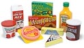Product Image. Title: Wooden Fridge Food Set