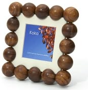 Product Image. Title: Frame Koko Walnut 2.5x2.5