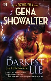 The Darkest Lie (Lords of the Underworld Series #6) by Gena Showalter: Book Cover