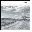 African Space Program by Dollar Brand: CD Cover