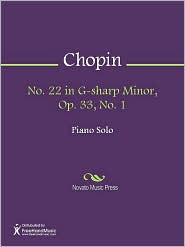 No. 22 in G-sharp Minor, Op. 33, No. 1