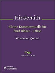 Kleine Kammermusik fur funf Blaser - Oboe