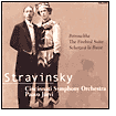 Stravinsky: Petrouchka, Scherzo � la Russe, The Firebird Suite by Paavo J�rvi: CD Cover