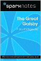 Book Cover Image. Title: The Great Gatsby (SparkNotes Literature Guide Series), Author: by SparkNotes