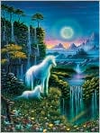 Product Image. Title: Unicorn Paradise - 300 piece puzzle