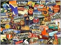 Product Image. Title: Road Trip USA - 1000 piece puzzle