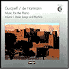 Georges Ivanovitch Gurdjieff, Thomas de Hartman: Music for Piano, Vol. 1: Asian Songs & Rhythms: CD Cover