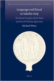 Language and Ritual in Sabellic Italy: The Ritual Complex of