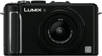 Panasonic DMC-LX3K LUMIX 10 Megapixel Digital Camera with F2.0 24mm Wide-Angle LEICA DC VARIO-SUMMICRON Lens and Enhanced CCD Technology - Black