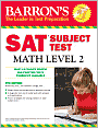 Book Cover Image. Title: Barron's SAT Subject Test Math Level 2, Author: by Richard  Ku M.A.