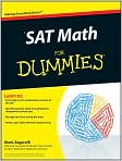 Book Cover Image. Title: SAT Math For Dummies, Author: by Mark  Zegarelli
