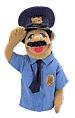Product Image. Title: Police Officer Puppet