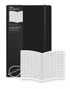 Product Image. Title: Ecosystem 100% Recycled Flexi Grid Onyx Journal (5.25''x 8.25'')