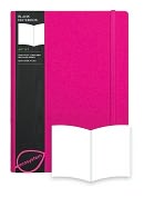 Product Image. Title: Ecosystem 100% Recycled Flexi Blank Watermelon Journal (7.3'x9.8'')