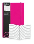 Product Image. Title: Ecosystem 100% Recycled Flexi Ruled Watermelon Journal (5.25'x8.25'')