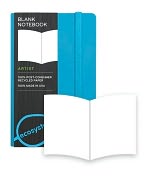 Product Image. Title: Ecosystem 100% Recycled Flexi Blank Lagoon Journal (3.6''x5.6'')