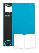 Product Image. Title: Ecosystem 100% Recycled Flexi Blank Lagoon Journal (7.3''x9.8'')