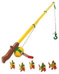 Product Image. Title: Electronic Pretend Play Fishing Pole