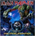CD Cover Image. Title: The Final Frontier, Artist: Iron Maiden,�Iron Maiden,�Bruce Dickinson,�Bruce Dickinson,�Adrian Smith,�Adrian Smith,�Janick Gers,�Janick Gers,�Steve Harris,�Steve Harris,�Steve Harris,�Steve Harris,�Bob Ludwig,�Nicko McBrain,�Kevin Shirley,�Rob Wallis,�Dave Murray,�Dave Murray,�Jared Kvitka,�Stuart Crouch,�Melvyn Grant,�Melvyn Grant,�Anthony Dry,�Andrew Yap
