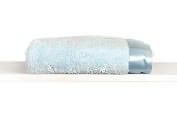 Product Image. Title: Chenille Blanket- Blue