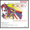 Prokofiev: The Complete Piano Music, Vol. 6 by Boris Berman: CD Cover