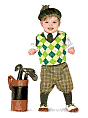 Product Image. Title: Future Golfer Infant/Toddler Costume: Size Infant (18-24M)
