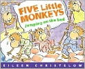 Book Cover Image. Title: Five Little Monkeys Jumping on the Bed, Author: by Eileen  Christelow