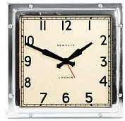 Product Image. Title: Chrome Quad Alam Clock