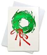 Product Image. Title: Unicef Contemporary Wreath Boxed Card