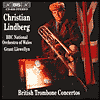 British Trombone Concertos by Christian Lindberg: CD Cover