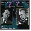 A Legendary Collaboration by Henryk Szeryng: CD Cover