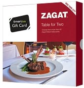 Product Image. Title: Zagat Table for Two Gift Card - New York Edition