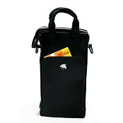 Product Image. Title: 2 Bottle Neoprene Wine Tote Bag