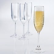Product Image. Title: Break-Free PolyCarb Champagne Flutes - Set of 4