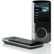 Product Image. Title: Coby MP707 4 GB Black Flash Portable Media Player