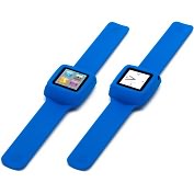 Product Image. Title: Griffin Slap GB02198 Carrying Case (Wristband) for iPod - Blue