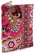 Product Image. Title: Vera Bradley Very Berry Paisley Fabric Paperback Bookcover (5.5X7.75)
